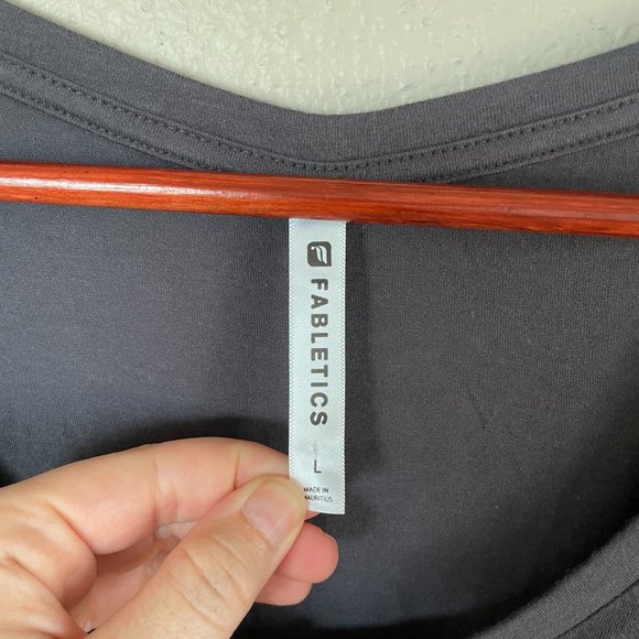Fabletics Grey Teresa Tunic Athletic top - Picture 7 of 8